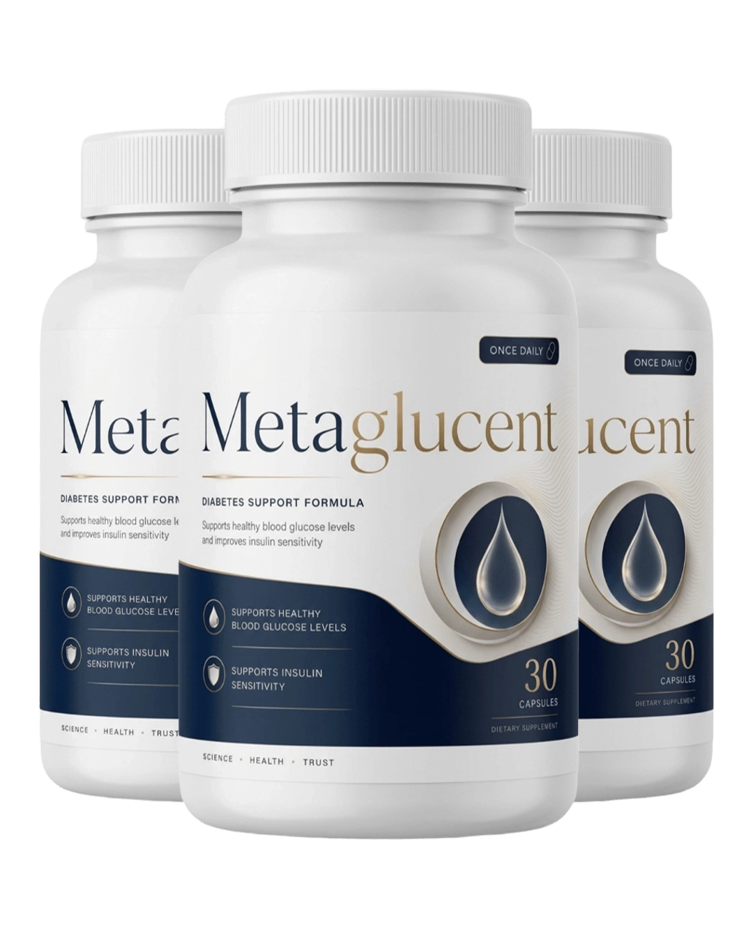 MetaGlucent 3-bottle 90-day supply package