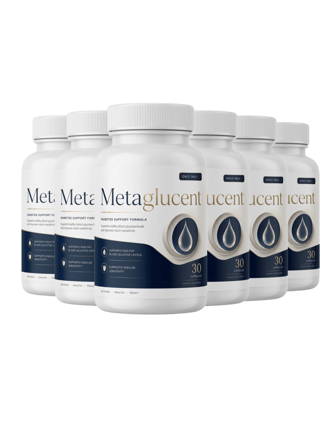 MetaGlucent 6-bottle 180-day supply best value package